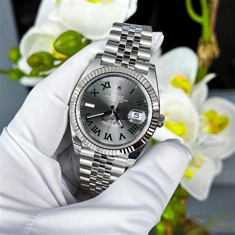 grey face rolex datejust|Rolex Datejust 41 goldsmiths.